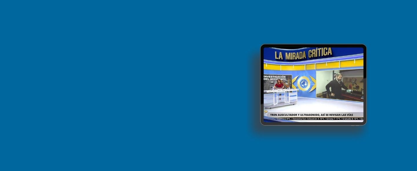 SOCOTEC explica a 'La Mirada Crítica' com els ultrasons prevenen fallades a la xarxa ferroviària