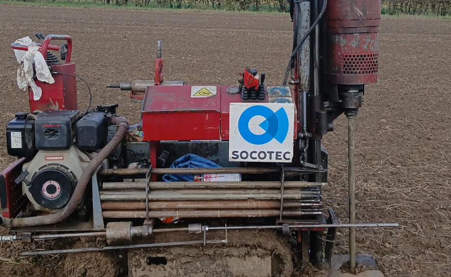 Servicios geotécnicos especializados de SOCOTEC Servicios geotécnicos especializados de SOCOTEC