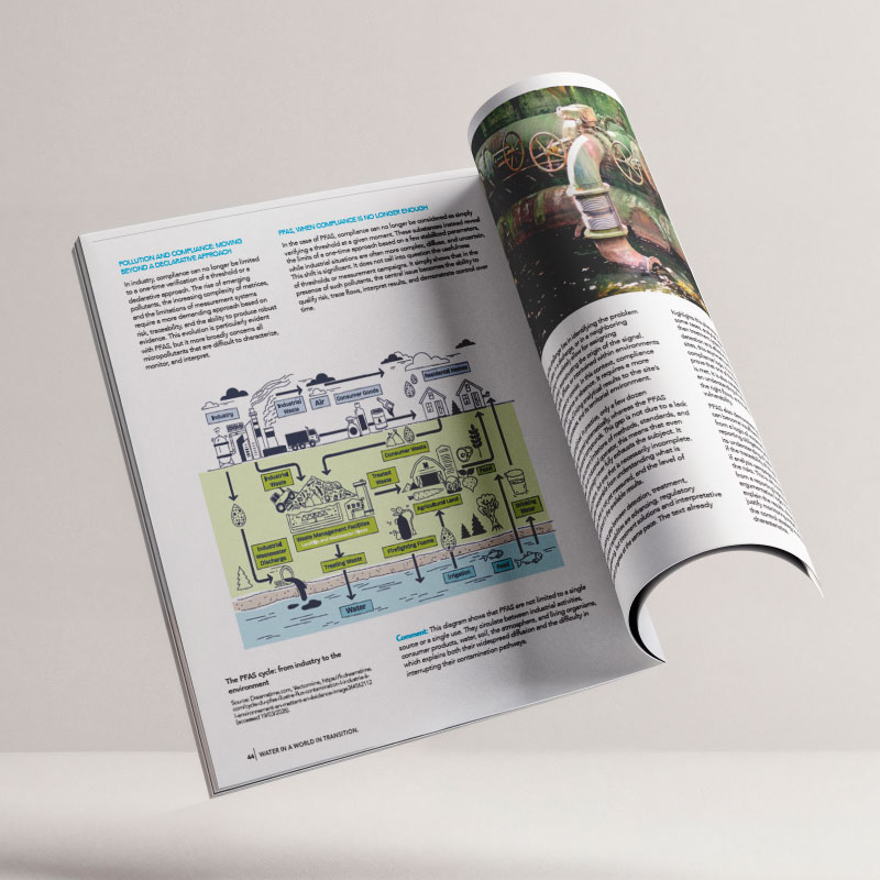 white paper transición del agua