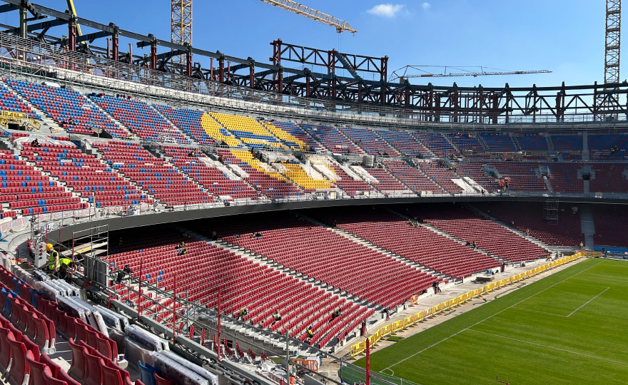Consultoría, inspecciones y ensayos para la construcción del Spotify Camp Nou Consultoría, inspecciones y ensayos para la construcción del Spotify Camp Nou