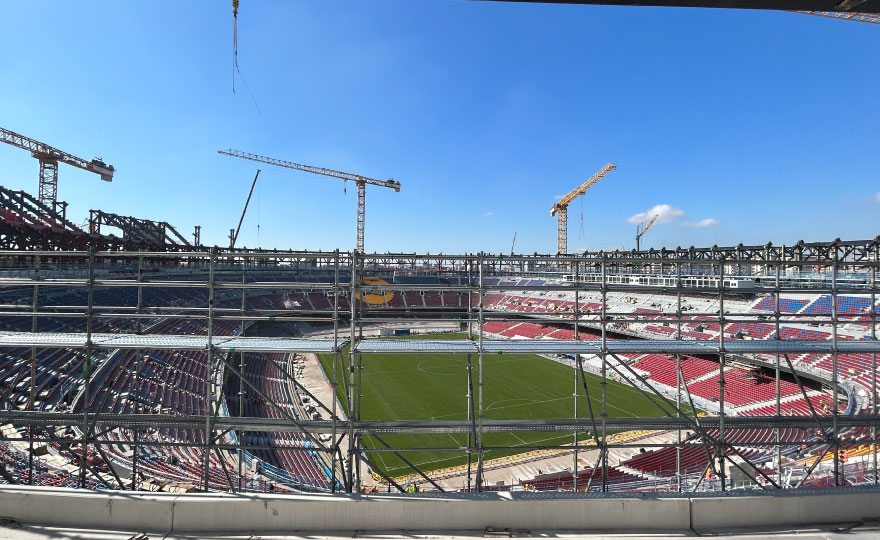 Consultoría, inspecciones y ensayos para la construcción del Spotify Camp Nou Consultoría, inspecciones y ensayos para la construcción del Spotify Camp Nou