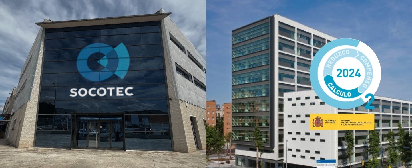 SOCOTEC obté el segell oficial de Petjada de Carboni del Ministeri per a la Transició Ecològica SOCOTEC obté el segell oficial de Petjada de Carboni del Ministeri per a la Transició Ecològica